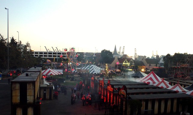 The Carnival Area at The Queen Mary Dark Harbor