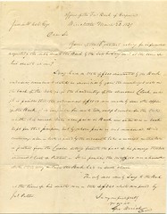 Letter to Farmer's Bank of Virginia