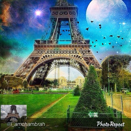 Beautiful #digitalart by @i_amchambrah "Edit for @applifam #applifam05jan Original by @jvdt" via @PhotoRepost_app by bouchac_UK