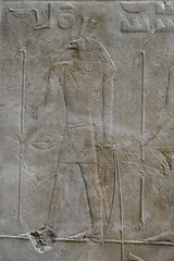 Seth & Sopdu Present Captives to Pharaoh Sahure