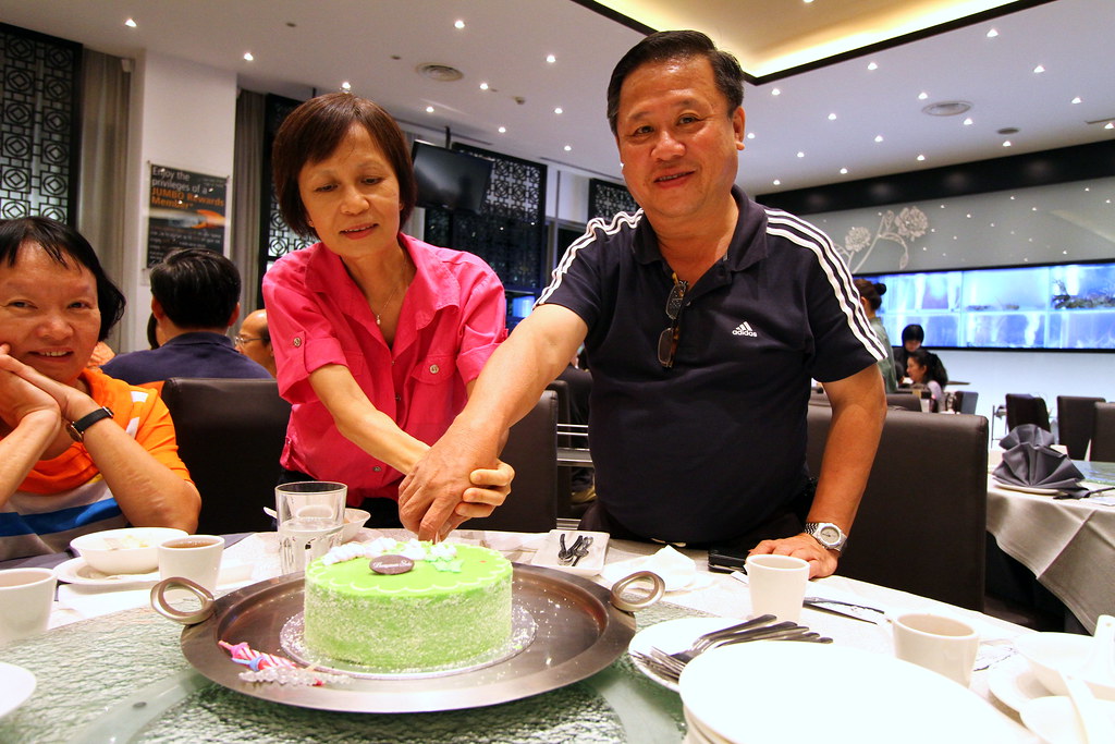 Maureen's parent celebrating @ Chui Huay Lim Teochew Cuisine