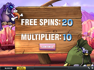 free Diamond Valley Pro free spins feature
