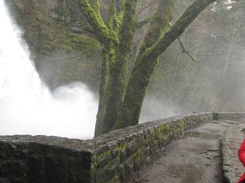Horsetail Falls spray