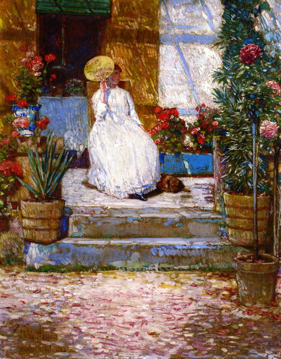 In the Sun by Frederick Childe Hassam - 1888
