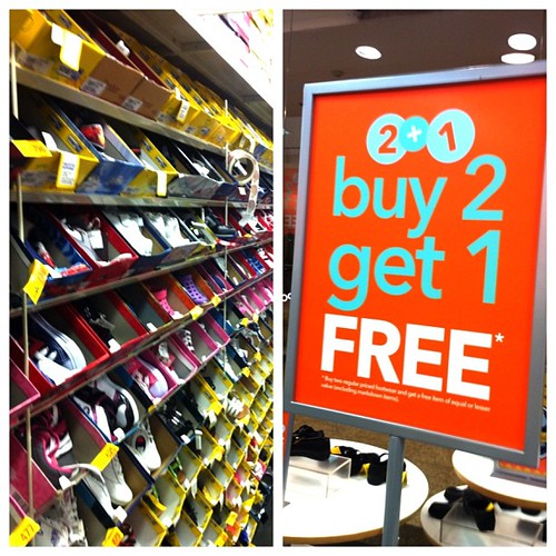 buy 2 get 1 free on all regular items at #payless perfect when shopping for school shoes for the kids!! @iloveglorietta @gloriettatweets #midnightmadnesssale #somoms