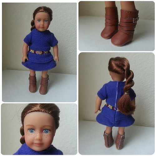 Mini Saige is too cute and I ♥ her boots! by Among the Dolls
