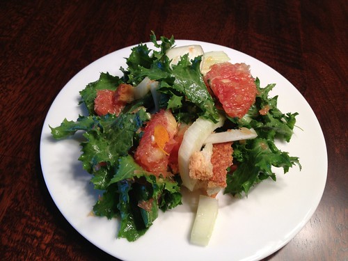 Fennel and Orange Salad with Lemon-Ginger vinaigrette Amy