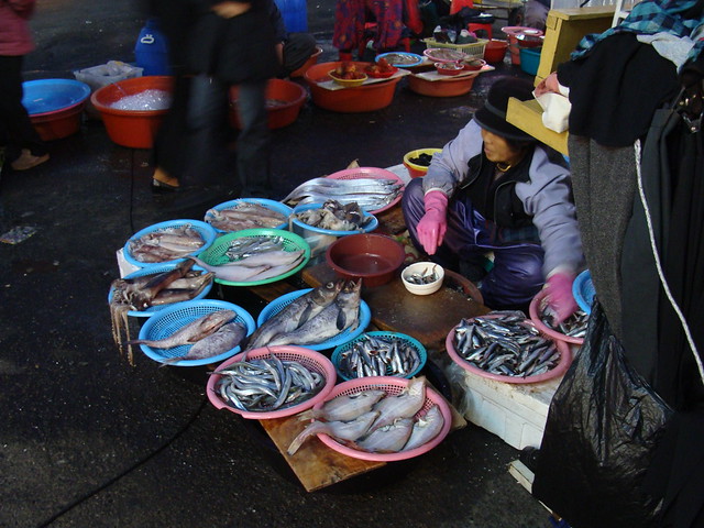 Ajuma Selling Fish