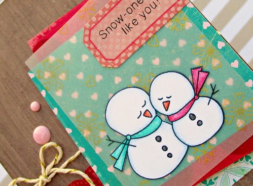 Lovely Snowmen Card 2