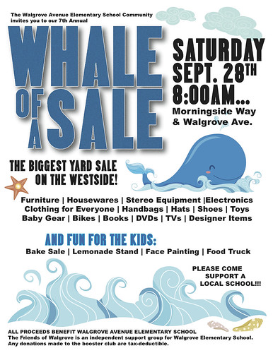 Whale of a Sale Flyer