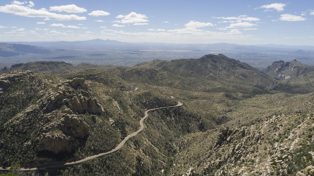 Catalina Highway climbing up Mount Lemmon, Coronado National Forest