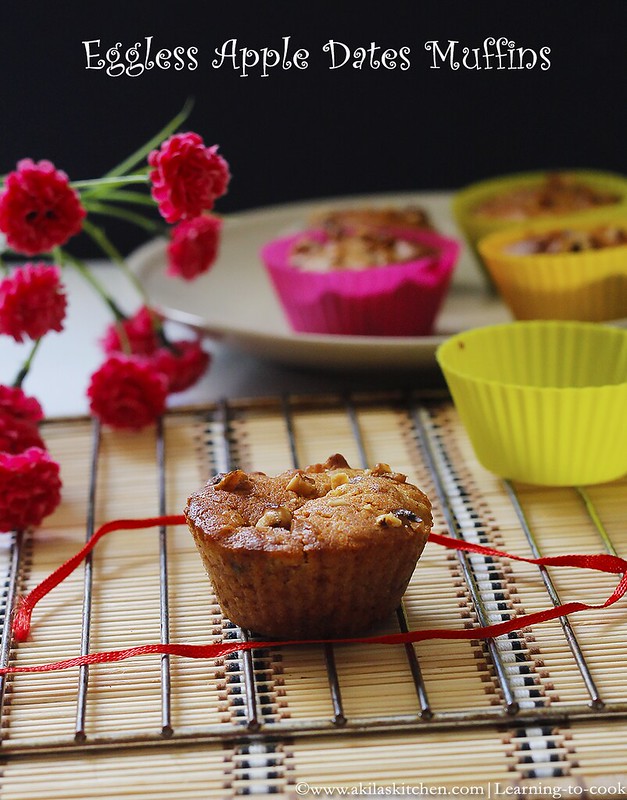 apple and dates muffins