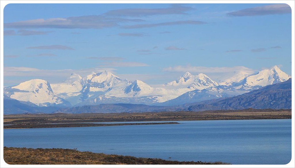 patagonia mountains and lake