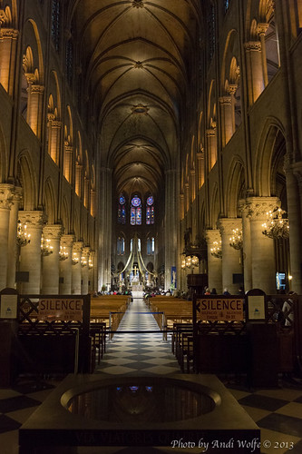 Notre Dame cathedral by andiwolfe
