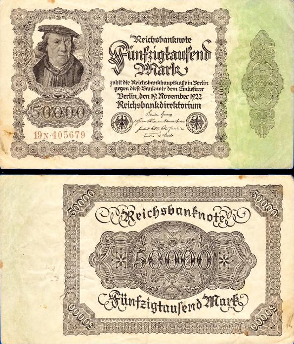 50 000 Mariek Nemecko 1922, Pick 79