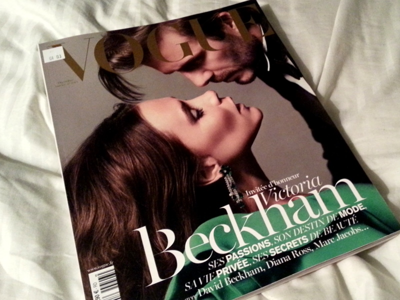 Paris Vogue The Beckhams Dec 2013