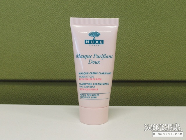 nuxe clarifying cream mask face and neck review