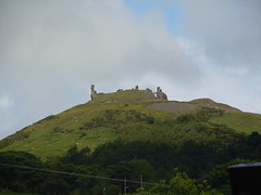 Castell Dinas Bran, Gorffennaf 2012