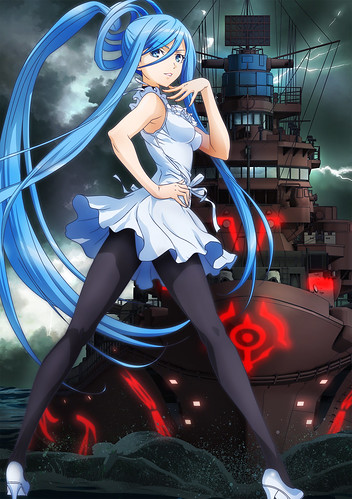 130729(3) - 科幻動畫《蒼藍鋼鐵戰艦 -ARS NOVA-》公開「美少女戰艦」聲優名單&角色海報、預定秋天放送！