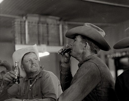 Cowboy in Bar. Source unknown.