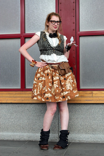 outfit: 14.6.2013 - International Steampunk Day