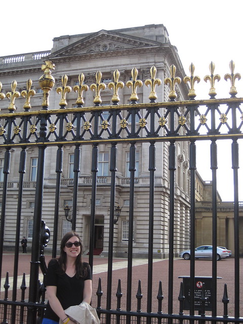 in front of the gold gates