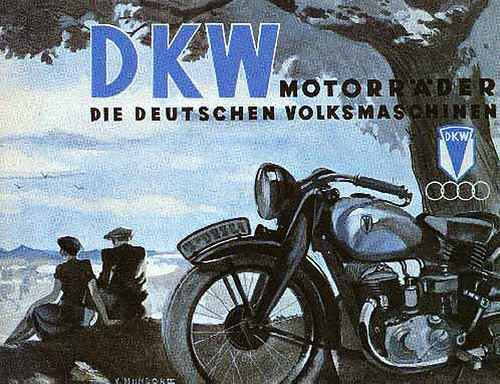 1935 DKW Motorcycles by bullittmcqueen