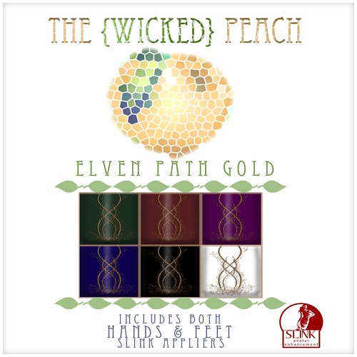 Wicked Peach Advert Elven Path Gold