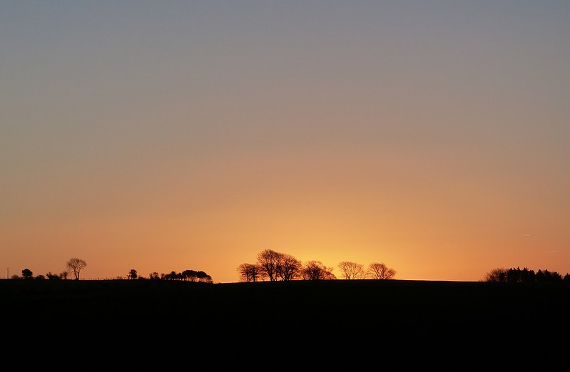 P1060646 - Sunrise from Cefn Drum
