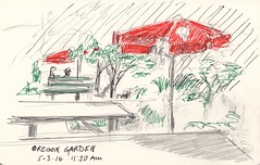 Oregon Garden Sketch
