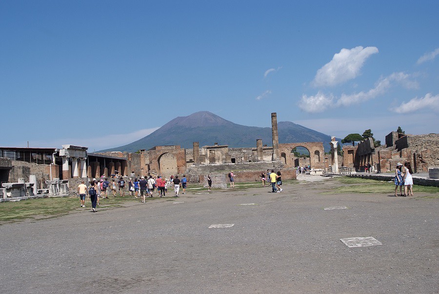 Pompei. Italy. August 2013