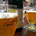 ベルギービール大好き！ セゾン・カズー Cazeau Saison @デリリウムカフェレゼルブ