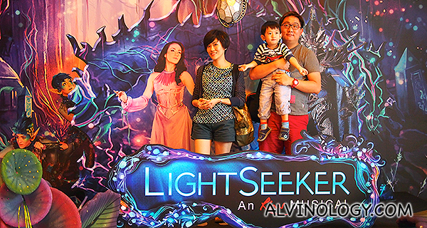 Catching Lightseeker musical at Resorts World Sentosa