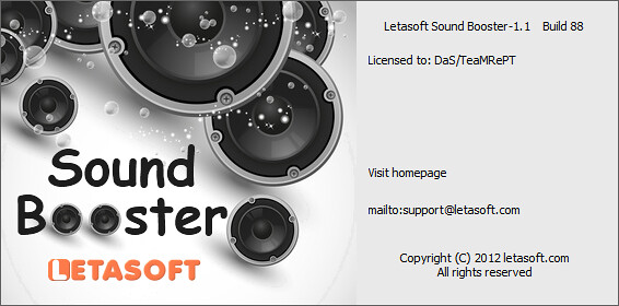 Letasoft Sound Booster 1.1 Build 88