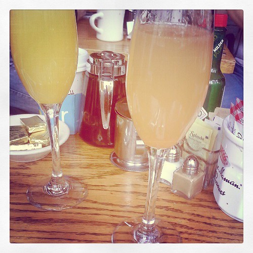 Mimosas with Laura!