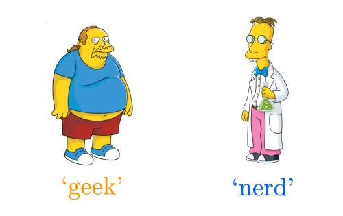 simpons-geek-vs-nerd