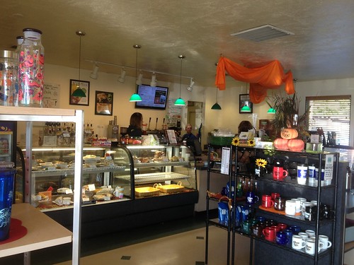 Interior view of Allann Brothers Coffee