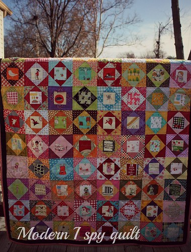 I Spy Quilt by Fitri D. // Rumah Manis