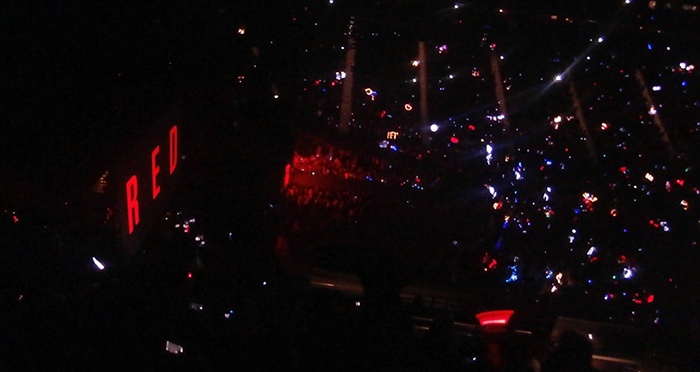 Red Tour opening