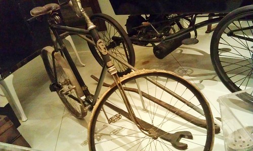 Old-timey bicycle