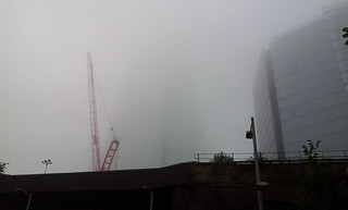 The Shard - in fog