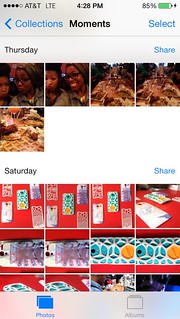 iOS7 Photos Moments