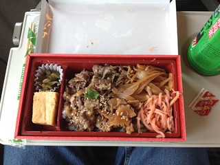 Lunch on train