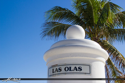 Fort Lauderdale Las Olas Sign by KimSengPhotography