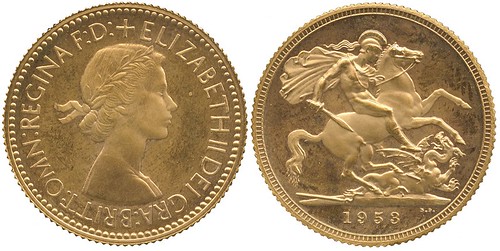 An Elizabeth II 1953 Gold Proof Sovereign