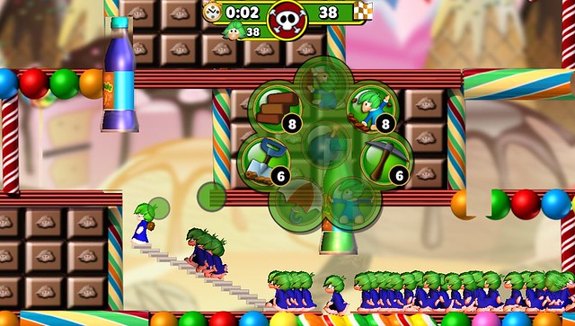 Lemmings Touch on PS Vita