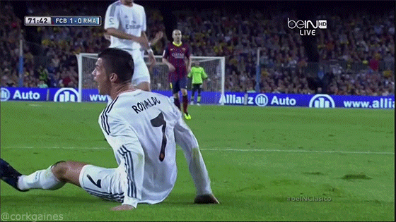 GIF: Barcelona Wins El Clasico Thanks to a Controversial Tackle That Denied  Ronaldo a Goal