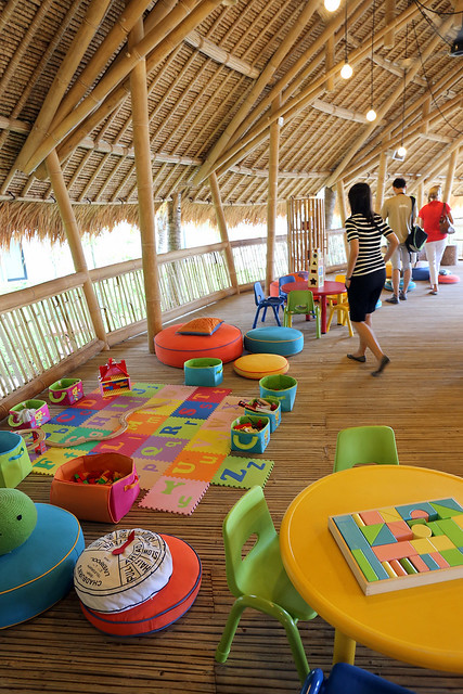 Parents can relax while kids have a ball at the supervised OLO kids club