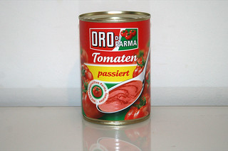 09 - Zutat passierte Tomaten / Ingredient sieved tomatoes