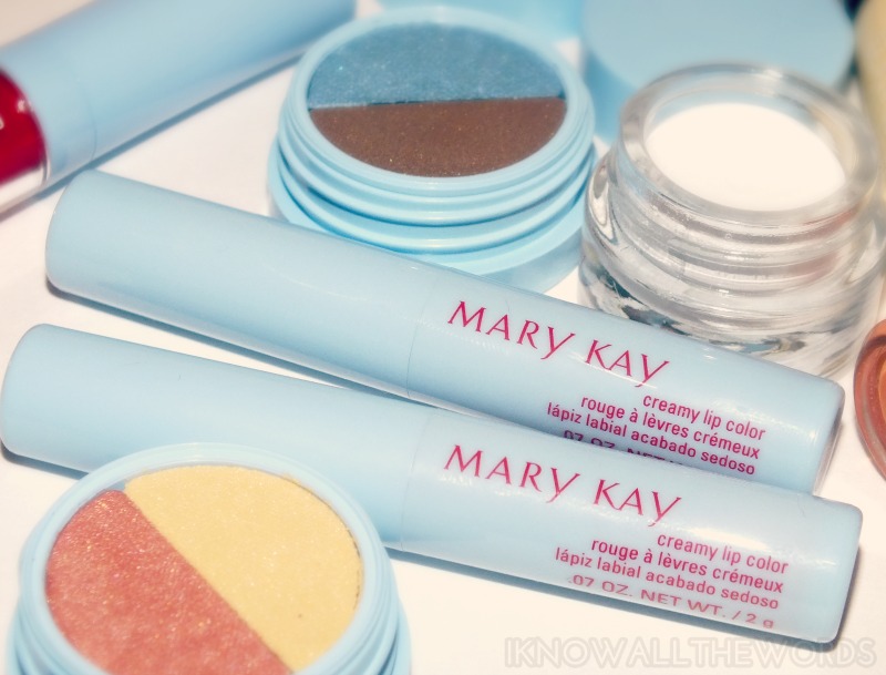 Mary Kay Hello Sunshine Creamy Lip Colour- Carfree Coral and Retro Rose (4)